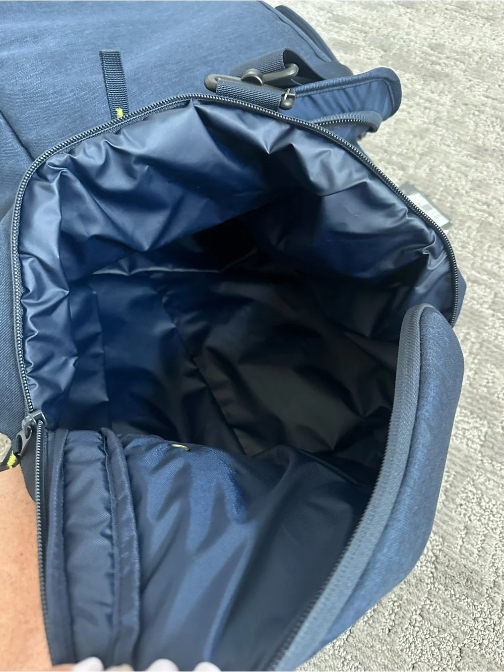 BMW Active Sports Bag 40L Blue Nights Wild Lime NWT Genuine OEM